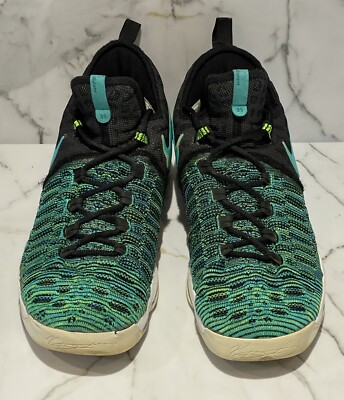 Nike KD 9 Birds of Paradise Flyknit 2016 Men s Size 13 Model #843392-300
