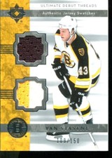 2006-07 Ultimate Collection Ultimate Debut Threads Jersey #DJYS Yan Stastny /150