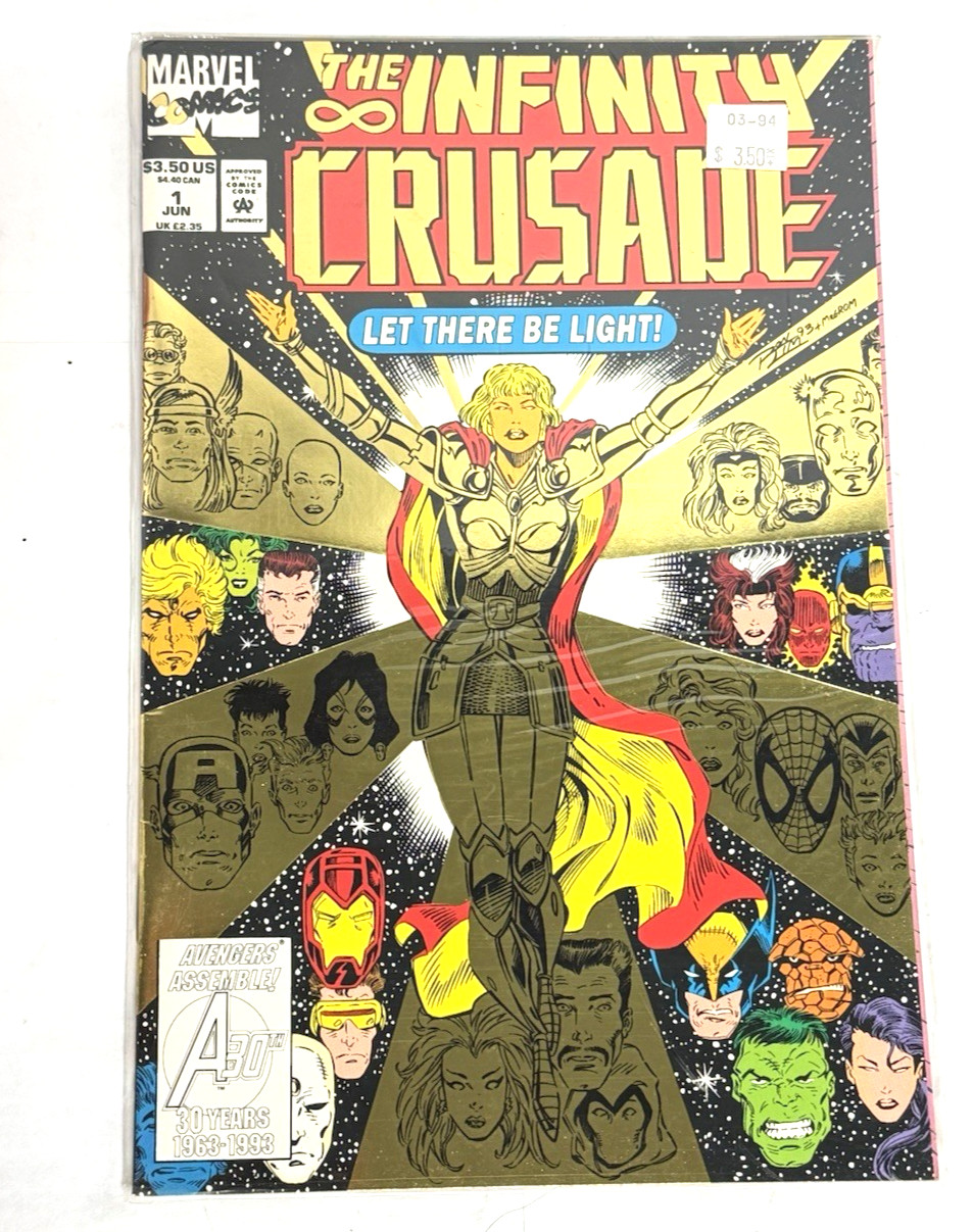 Vintage Marvel Comics Infinity Crusade | #1 1993