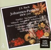 Johannes-Passion Bwv 245 | Johann Sebastian Bach | Deutsch | Audio-Cd | Cd