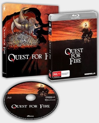 QUEST FOR FIRE (1981) Blu-Ray with slipcase BRAND NEW (USA Compatible)
