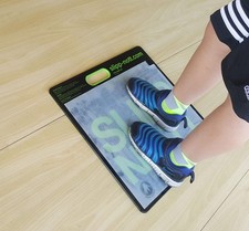 Slipp-Nott Small Courtside Shoe Grip Basketball Sticky Traction Board with 30 St