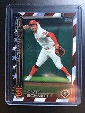 2025 Topps Series 2 Casey Schmitt Independence Day San Francisco Giants 72/76