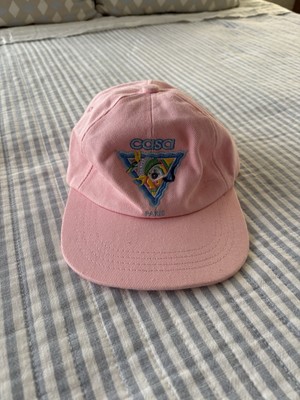 Casablanca Pink Tennis Club Hat UNISEX Pink Tennis Club Icon Pyramid Abduction Cropped Hooded  main image 3