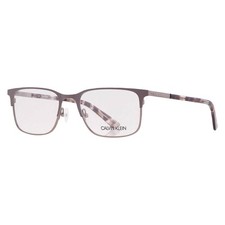 Calvin Klein Demo Rectangular Men's Eyeglasses CK19312 020 55 CK19312 020 55