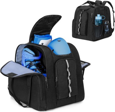 Roller Skate Bag for Men Women, Ice Skating Backpack for Skate Shoes Up to US...