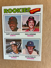 1977 Dale Murphy, Braves, Topps rookie card #476.  Free Shipping!!