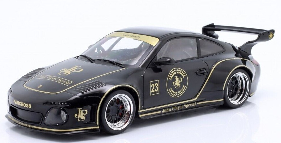 Porsche 997 RWB miniature haut de gamme John Player Special pour collectionneur