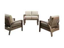 Four Seasons Courtyard Coral Bay 4 Piece Wicker Furniture
