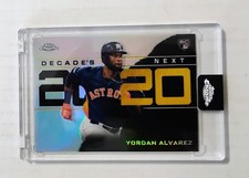 2020 Topps Chrome Update YORDAN ALVAREZ Rookie #DNC-4 Decade's Next Encased RC