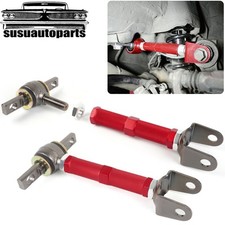 2pcs Adjustable Rear Red Control Camber Arm Kit Fit For Civic 01-05 Rsx 02-06 2pcs Adjustable Rear Red Control Camber Arm Kit Fit For Civic 01-05 Rsx 02-06
