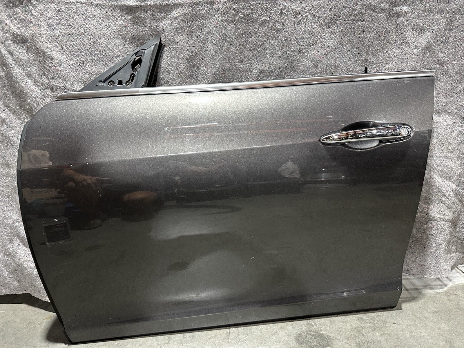 14-19 Maserati Ghibli Front Left Driver Side Door Shell Panel GRAY OEM