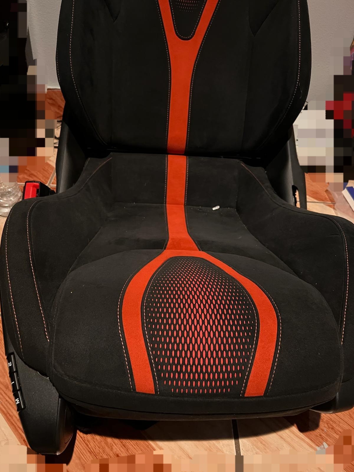 Mclaren 765lt Seat Seats Alcantara Power Driver Passenger Carbon Fiber Backs 