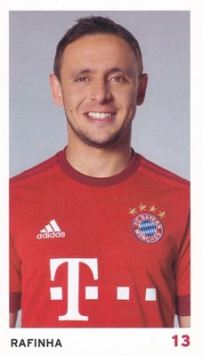 Rafinha FC Bayern München Autogrammkarte Saison 2015/2016 Faksimile FP749 - Bild 1 von 2