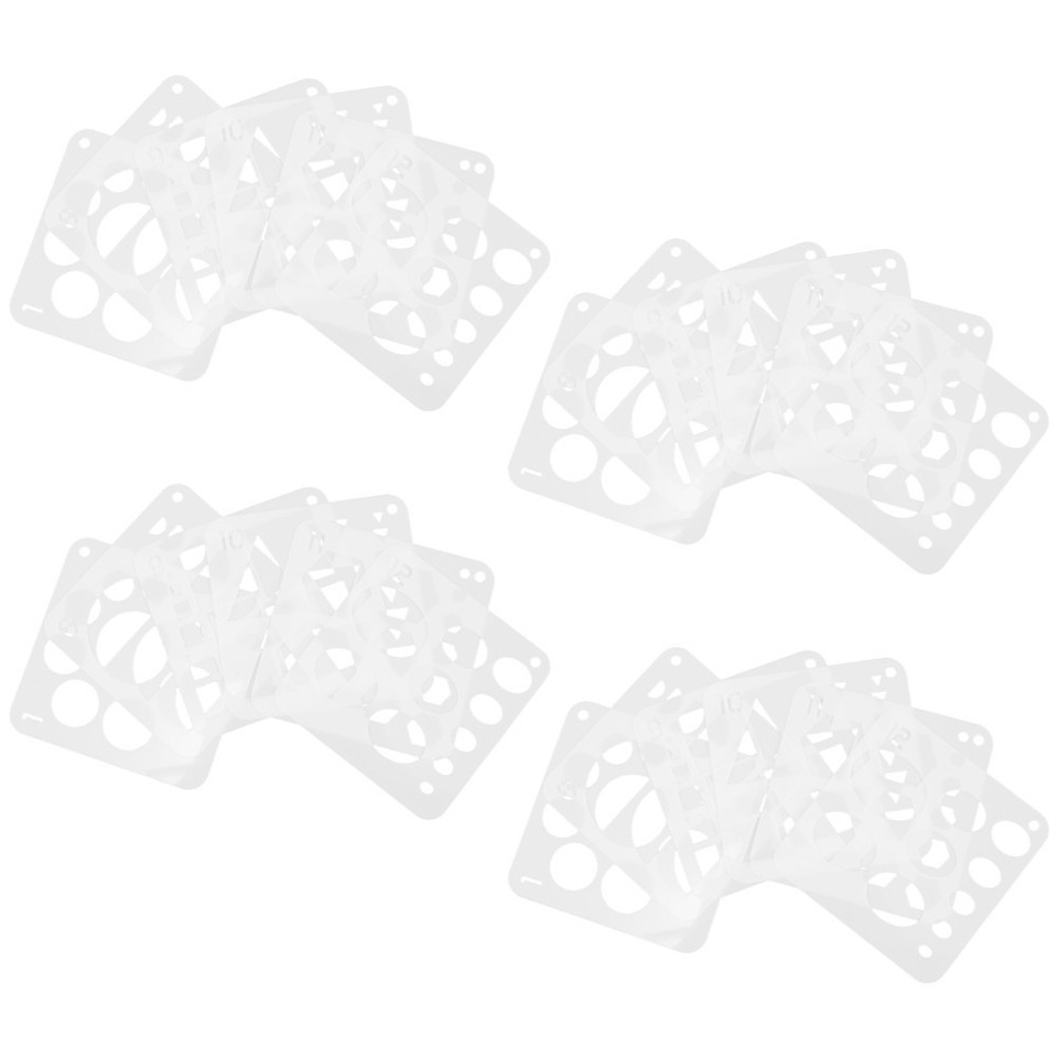 Drawn Design Math 24 PCS Math Drawing Tools Classroom Craft Supplies Basic Geometry ...