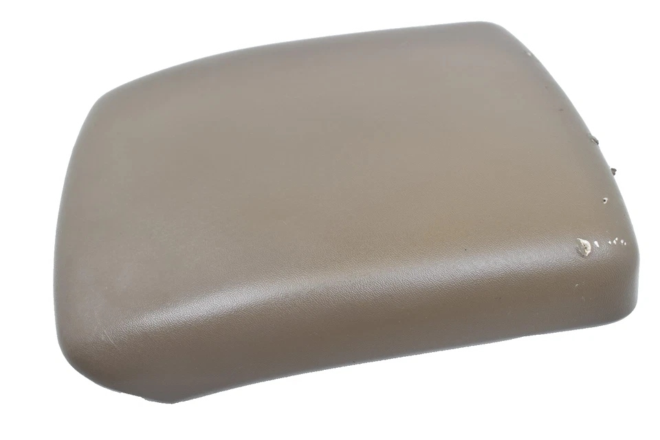 Nissan Xterra 2006-2015 consola central marrón vinilo reposabrazos tapa superior cubierta OEM Foto 3 de 4