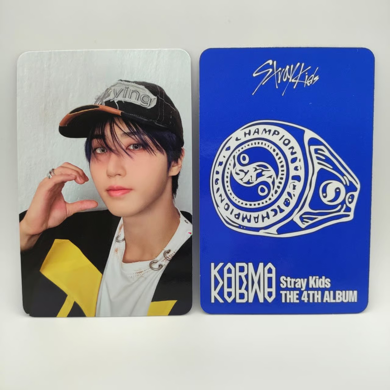 Stray Kids Han KARMA Official Photocard Accordion POB Version