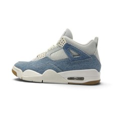 Nike WMNS Air Jordan 4 Retro Tex Denim Sneakers IB6716-100 Size 27.0cm Sail