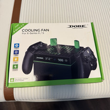 DOBE Wired Cooling Fan w/ Touch Switch, Light...