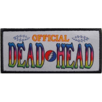 GRATEFUL DEAD - Dead Head Aufnäher Patch OFFICIAL MERCHANDISE