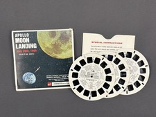 Gaf B663 NASA's Apollo Project Moon Landing 1969 View-Master, 3 Reels, 13H