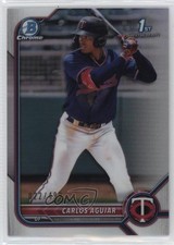 2022 Bowman Chrome Prospects Refractor 22/499 Carlos Aguiar #BCP-1 0p83