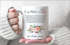 To My Mother In Law Mother's Day Gift Custom Gift For Mother In Law Mother Of