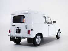 RENAULT 4 - R4 - 4L F4 fourgonnette blanc 1/18