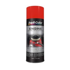 DE1607 Engine Enamel Spray Paint with Ceramic - Chevrolet Orange Red - 12 oz ...