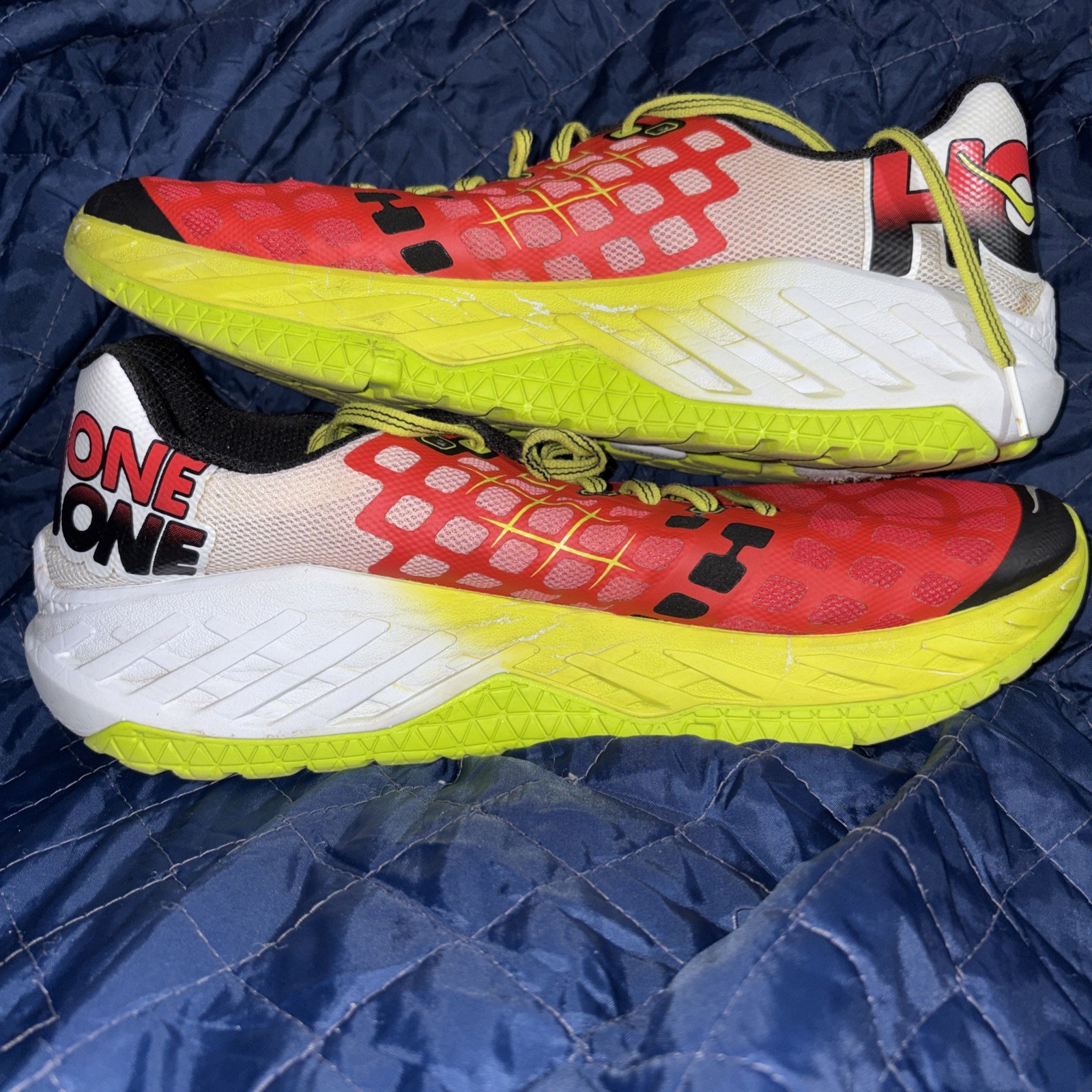 Hoka One One SPEED Men's M Clayton Running Sneaker Shoes, Size 12.5 US Used