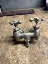 Antique Bathroom Faucet Spout Claw Foot Bathtub Tub Ornate Brass Tip Top USA