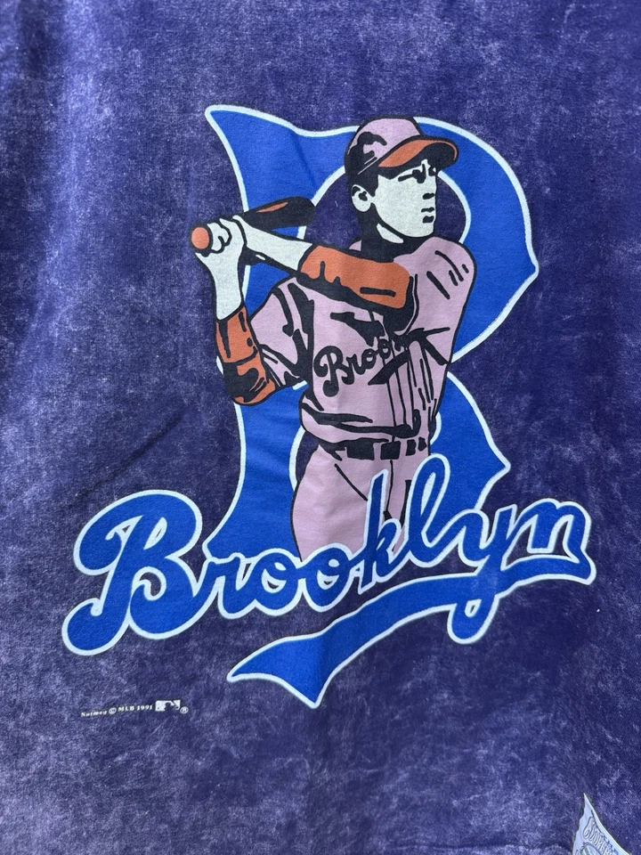 Vintage 90’s Brooklyn LA Dodgers Shirt Cooperstown Collection MLB Size XL - Image 2 of 4