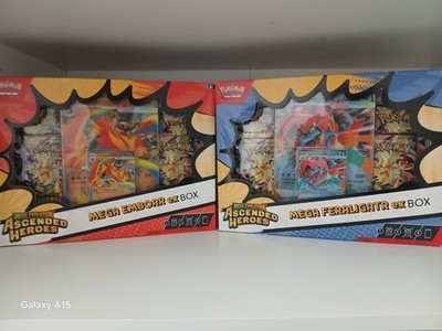 Brand New & Factory Sealed Pokémon Mega Evolution Ascended Heroes Mega EX Box