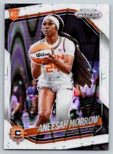 2025 Panini Prizm WNBA #79 Aneesah Morrow White Seismic Prizms