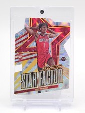 AMEN THOMPSON 2023-24 REVOLUTION STAR FACTOR ROOKIE DIE CUT #6 ROCKETS Q7136