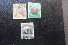 PEROU - timbre yvert/tellier n° 42 46 51 obl (A110)