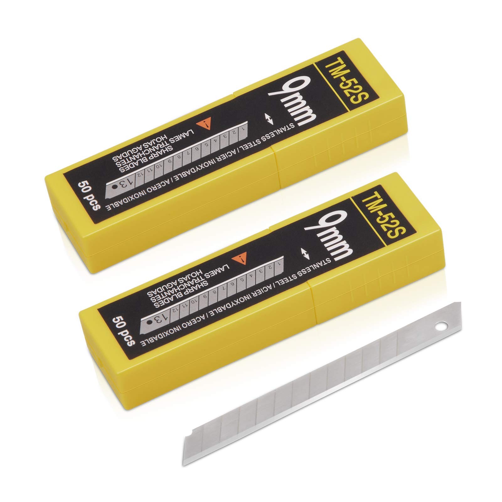 Replacement Blades - Snap Off Blades, 100pcs - For Art Kn