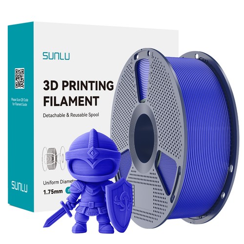 SUNLU Klein Blue PETG 3D Printer Filament 1.75mm PETG 1KG For FDM 3D Printers