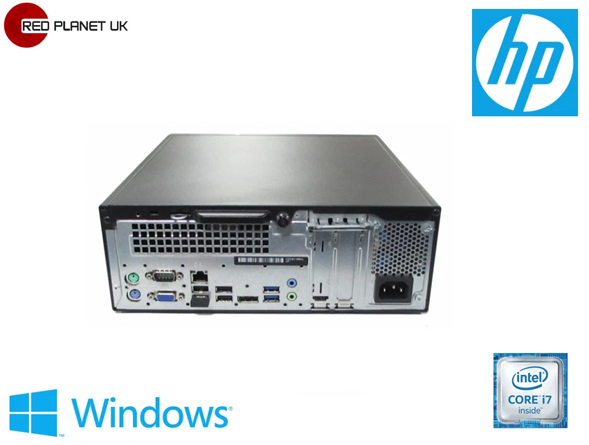 HP ProDesk 400 G3 Intel  i5 6500 12GB RAM 128GB SSD SFF WIFI Win 11 Desktop PC - Image 3 of 4