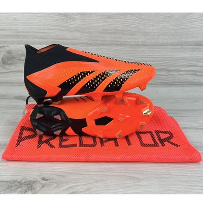Adidas Predator Accuracy+ FG Orange Black Soccer Cleats New GW4560