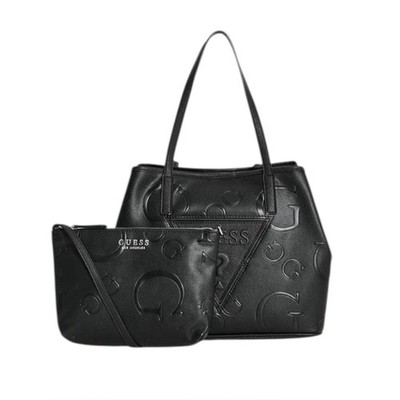 GUESS Black Women's Tote and Pouch NEW