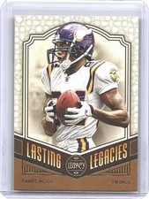 2020 Panini Legacy Randy Moss Lasting Legacies SP Minnesota Vikings HOF