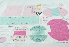 Riley Blake Barbie Fabric Panel Barbie  World...