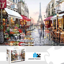 1000 Pieces Paris Street Jigsaw Puzzle Home Decor Adults Puzzle Games Family Fun