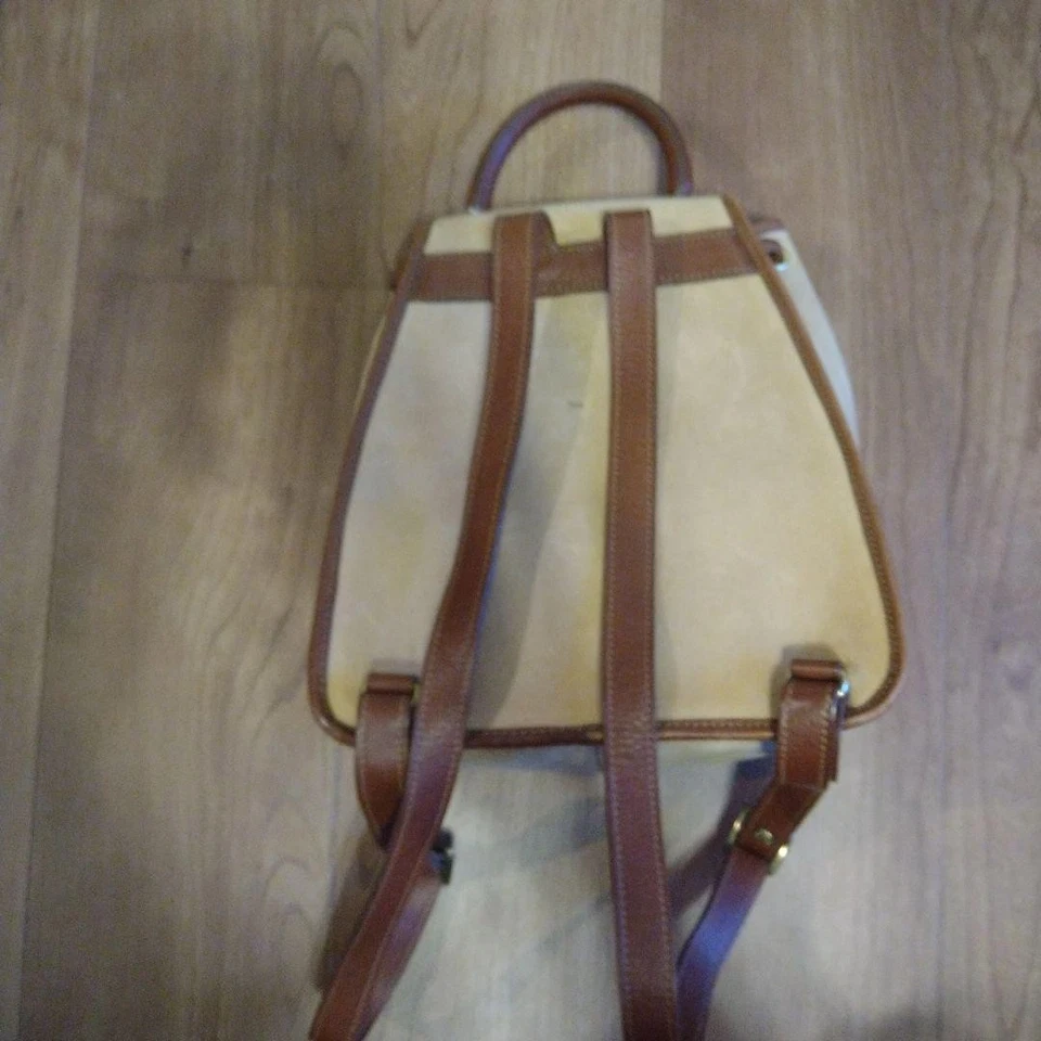 Mochila Bolso Vintage Marley Hodgson Gurka Cuero Marrón SIN USAR ¡¡De JAPÓN JPN!!! Foto 2 de 4