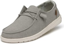 Hey Dude Wendy Chambray-Light Gray