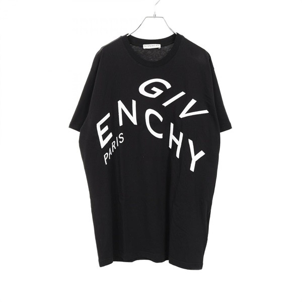 Givenchy Logo Embroidery Men's Cut & Sew Top BM70YD3002