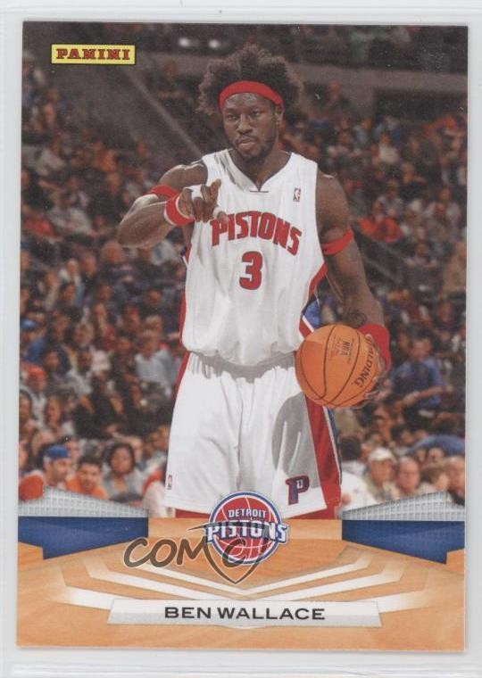 2009-10 Panini Ben Wallace #282 HOF 2u3