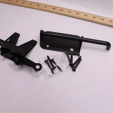 Everbilt Black Heavy-Duty Gate Latch