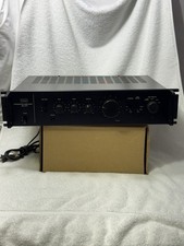 Sansui AU-217  Integrated Amplifier With Original Rack Handles Works!